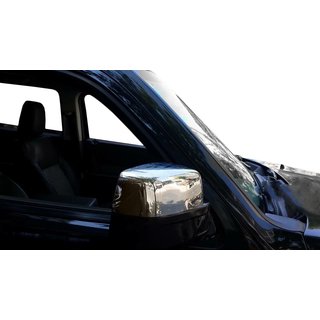 Kromirani pokrovi ogledal (2 kosa, nerjavno jeklo) Dodge Nitro 2006–2011 fotografija 1