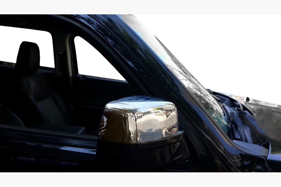 Dodge Nitro 2006–2011 Kromirani pokrovi ogledal (2 kosa, nerjavno jeklo) Image