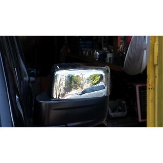 Kromirani pokrovi ogledal (2 kosa, nerjavno jeklo) Dodge Nitro 2006–2011 fotografija 2