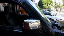 Dodge Nitro 2006–2011 Kromirani pokrovi ogledal (2 kosa, nerjavno jeklo) fotografija 3