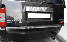 Dodge Nitro 2006–2011 Zaščitna letev roba prtljažnika (nerjaveče jeklo) fotografija 1