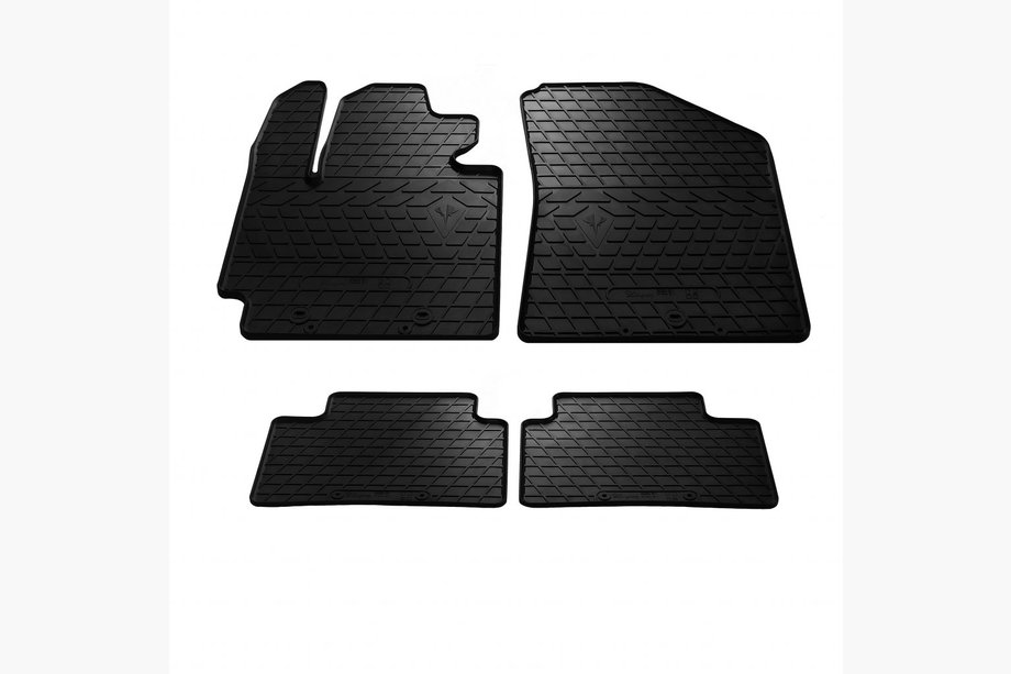 Kia Soul II 2013–2018 Gumijasti tepihi za potniški prostor (4 kosi, Stingray Premium) Image