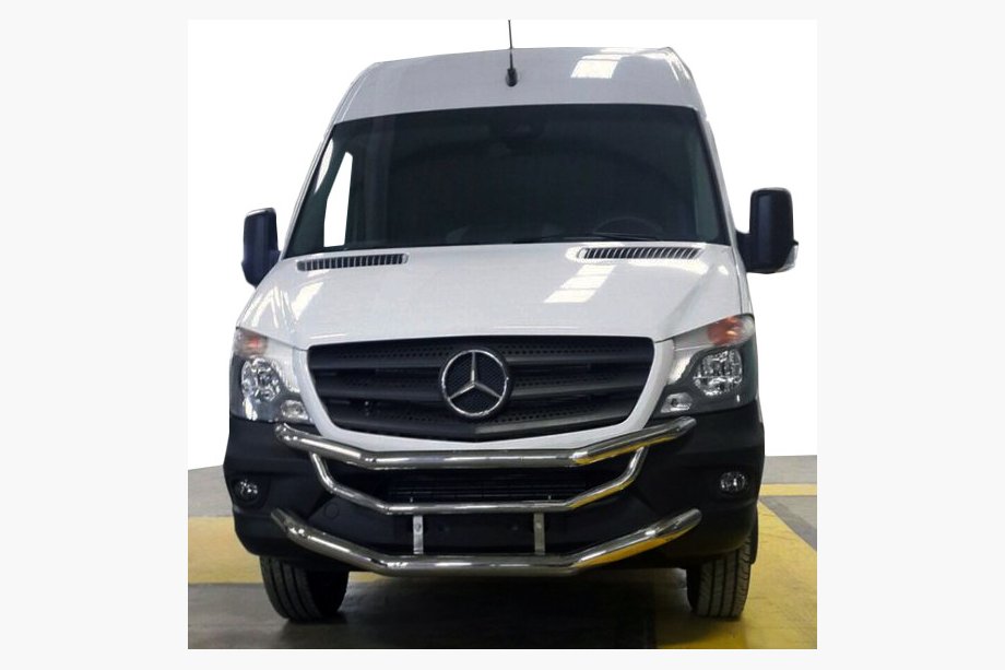 Mercedes Sprinter W906 2006–2018 Sprednji zaščitni lok (2013↗, nerjaveče jeklo) Image