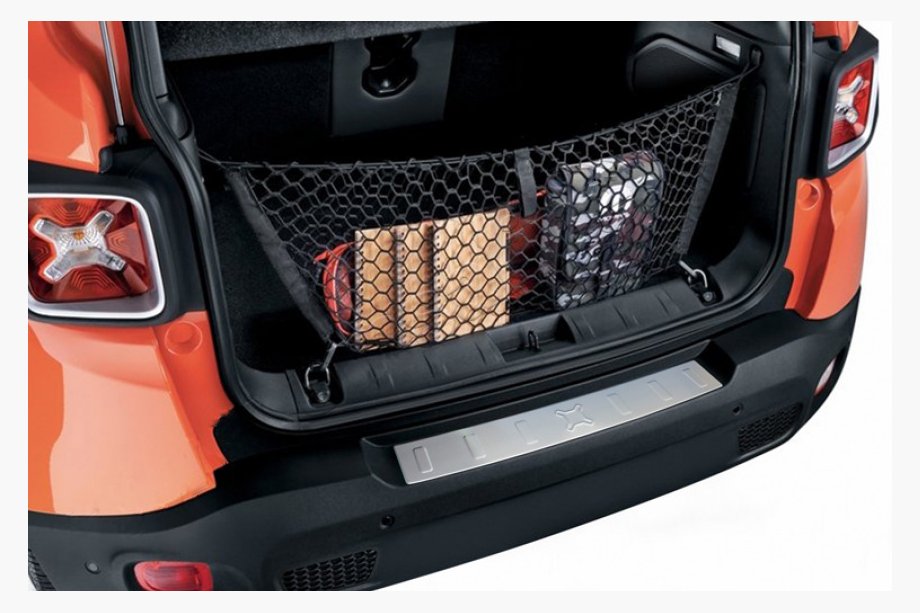 Jeep Renegade 2014– Nerjaveča zaščitna letev za zadnji odbijač Image