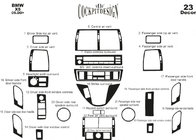 BMW X5 E53 1999–2006 Obloge armaturne plošče V-1 Aluminij fotografija 3