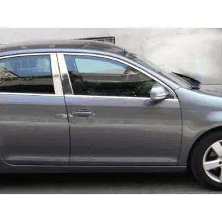 Obloge stebričkov vrat (nerjaveče jeklo) BMW serija 3 E90/E91 2005–2011 fotografija 4