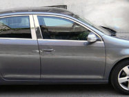 BMW serija 3 E90/E91 2005–2011 Obloge stebričkov vrat (nerjaveče jeklo) fotografija 4