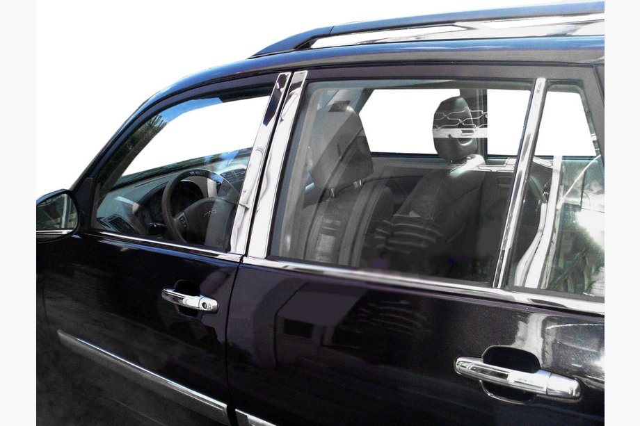 Chery Tiggo 1 2005–2016 Obloga stebričkov vrat (nerjavno jeklo) Image