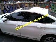 Citroen C-5 2008–2017 Kompletna garnitura okenskih letvic (12 kos, nerjaveče jeklo) fotografija 2
