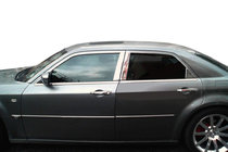 Chrysler C300 2004–2011 Obloga stebričkov vrat (nerjavno jeklo) fotografija 1