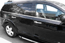 Dodge Journey 2008–2020 Okenske obrobe (6 kos, nerjaveče jeklo) fotografija 1