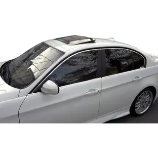Spodnja obroba oken (nerjavno jeklo) BMW serija 3 E90/E91 2005–2011 fotografija 1