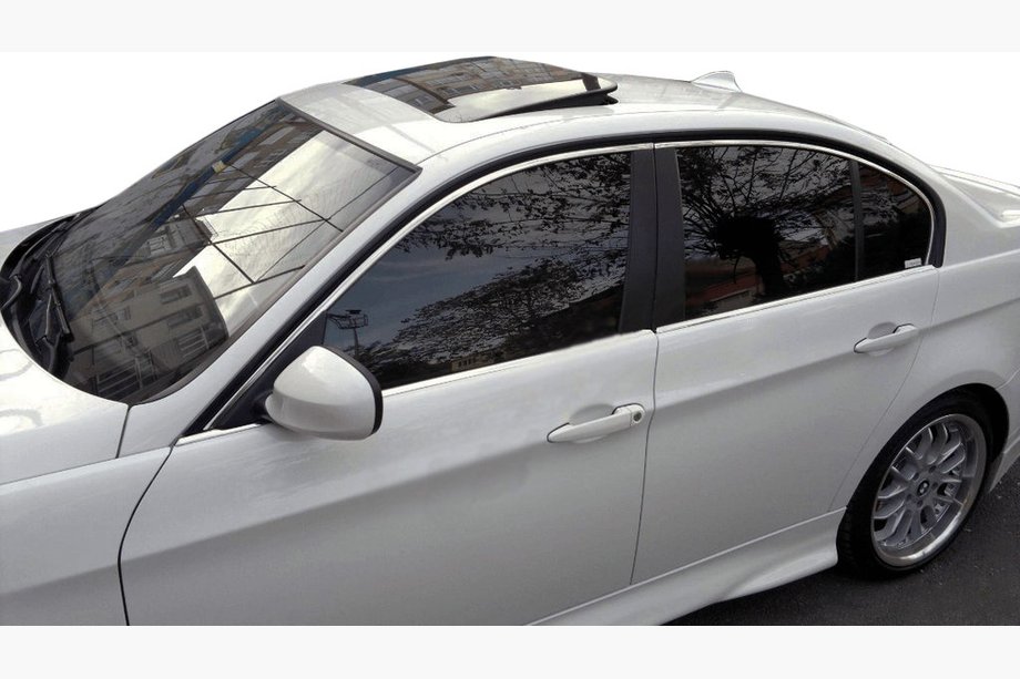 BMW serija 3 E90/E91 2005–2011 Spodnja obroba oken (nerjavno jeklo) Image