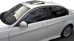 BMW serija 3 E90/E91 2005–2011 Spodnja obroba oken (nerjavno jeklo) fotografija 1