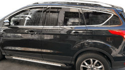 Ford Kuga 2008–2013 Zgornja obroba oken (nerjaveče jeklo) fotografija 1