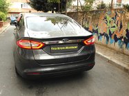 Ford Mondeo 2014–2022 Kromirana letvica nad registrsko tablico (nerjaveče jeklo) fotografija 2