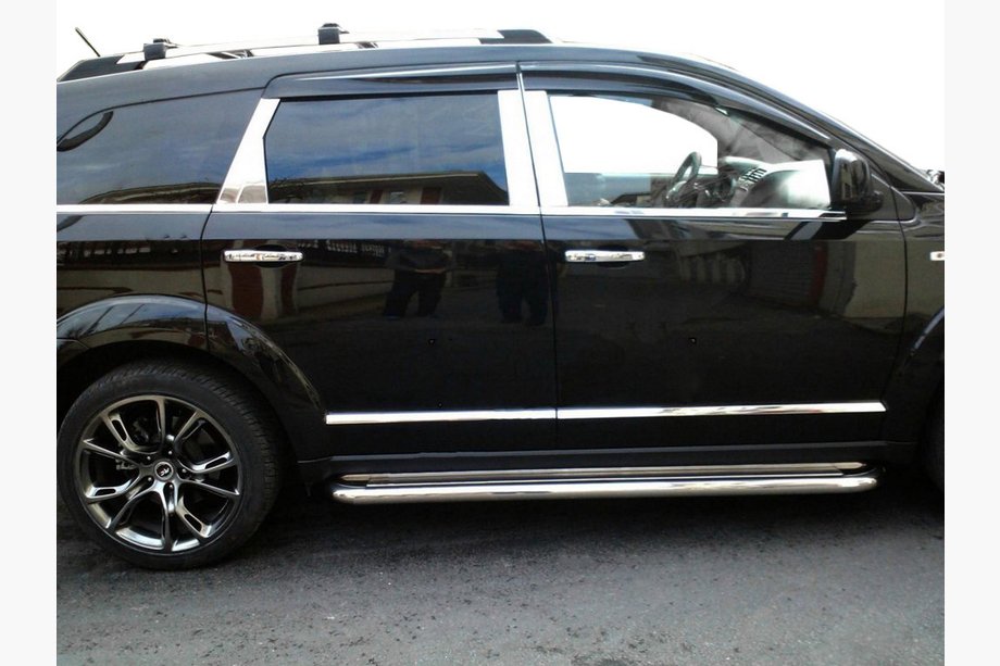Dodge Journey 2008–2020 Kromirane letvice za vrata (4 kos., inox) Image