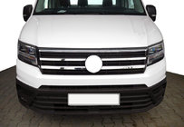 Volkswagen Crafter 2016– Okrasne letvice za rešetko (4 kosi, nerjaveče jeklo) fotografija 2
