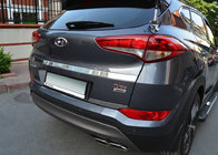 Hyundai Tucson TL 2016–2021 Okrasna obloga roba pokrova prtljažnika (2 dela, nerjaveče jeklo) fotografija 4