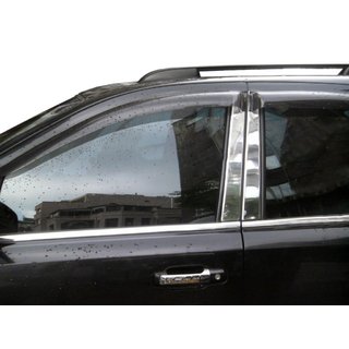Kromirane obloge za stebričke vrat (8 kos, nerjaveče jeklo) Kia Sorento II XM 2009–2014 fotografija 1