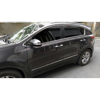 Letvice vrat (4 kos, nerjaveče jeklo) Kia Sportage 2015–2021 fotografija 1