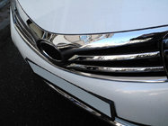 Toyota Corolla 2013–2019 Okrasna letev za masko hladilnika (spodnja, 2013-2016, nerjaveče jeklo) fotografija 1