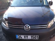 Volkswagen Caddy 2010–2015 Okrasne letvice za masko (ozki model) fotografija 2