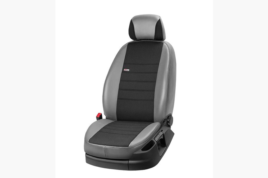 Suzuki XL7 1998–2006 Prevleke za avtosedeže iz eko usnja + tkanina + Alcantara Eco Comfort (celoten salon) Fotografija 4