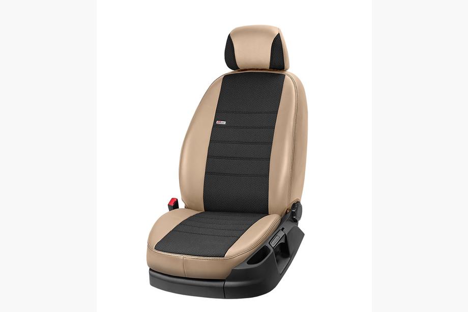 Suzuki XL7 1998–2006 Prevleke za avtosedeže iz eko usnja + tkanina + Alcantara Eco Comfort (celoten salon) Fotografija 8