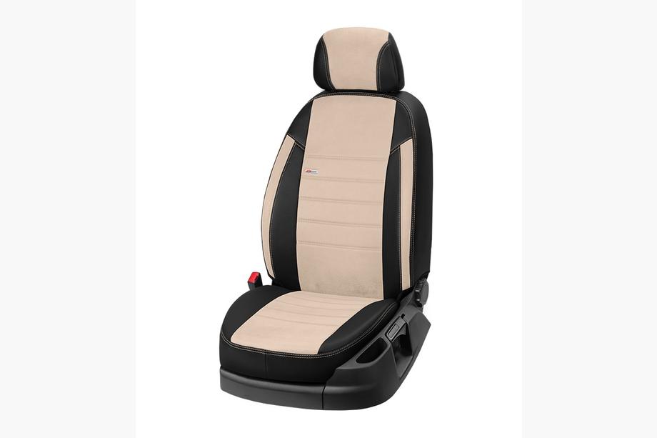 Mitsubishi Outlander 2006–2012 Prevleke za avtosedeže eko usnje+blago+antara Eco Laser Antara 2020 (komplet za celoten interier) Fotografija 10