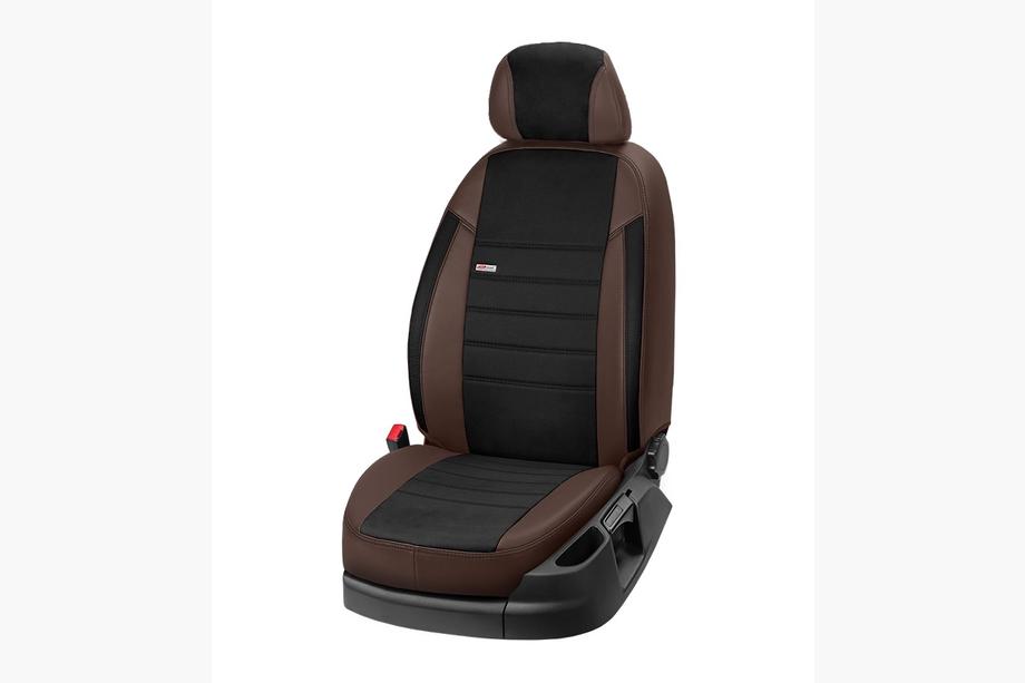Mitsubishi Outlander 2006–2012 Prevleke za avtosedeže eko usnje+blago+antara Eco Laser Antara 2020 (komplet za celoten interier) Fotografija 12