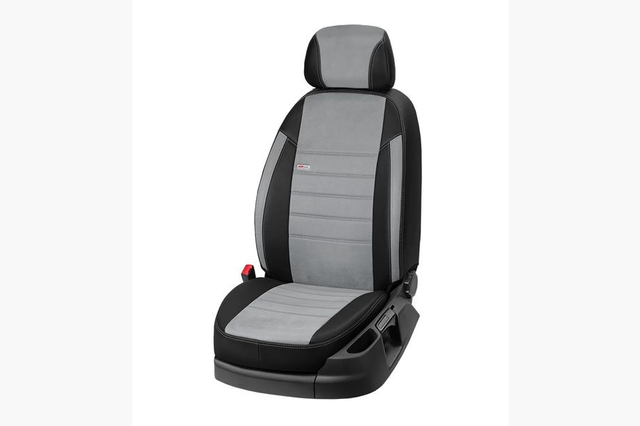 Mitsubishi Outlander 2006–2012 Prevleke za avtosedeže eko usnje+blago+antara Eco Laser Antara 2020 (komplet za celoten interier) Fotografija 8