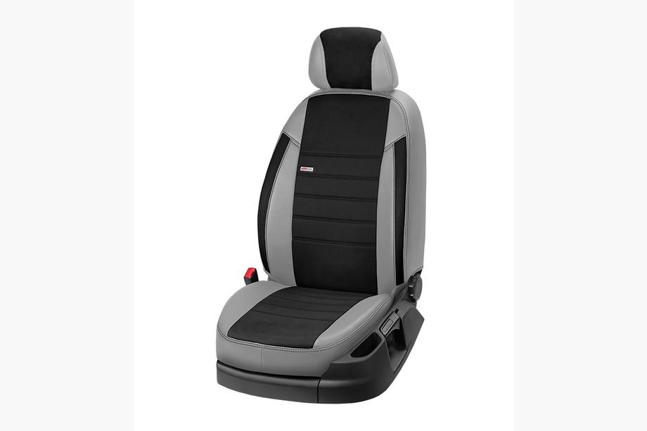 Mitsubishi Outlander 2006–2012 Prevleke za avtosedeže eko usnje+blago+antara Eco Laser Antara 2020 (komplet za celoten interier) Fotografija 9
