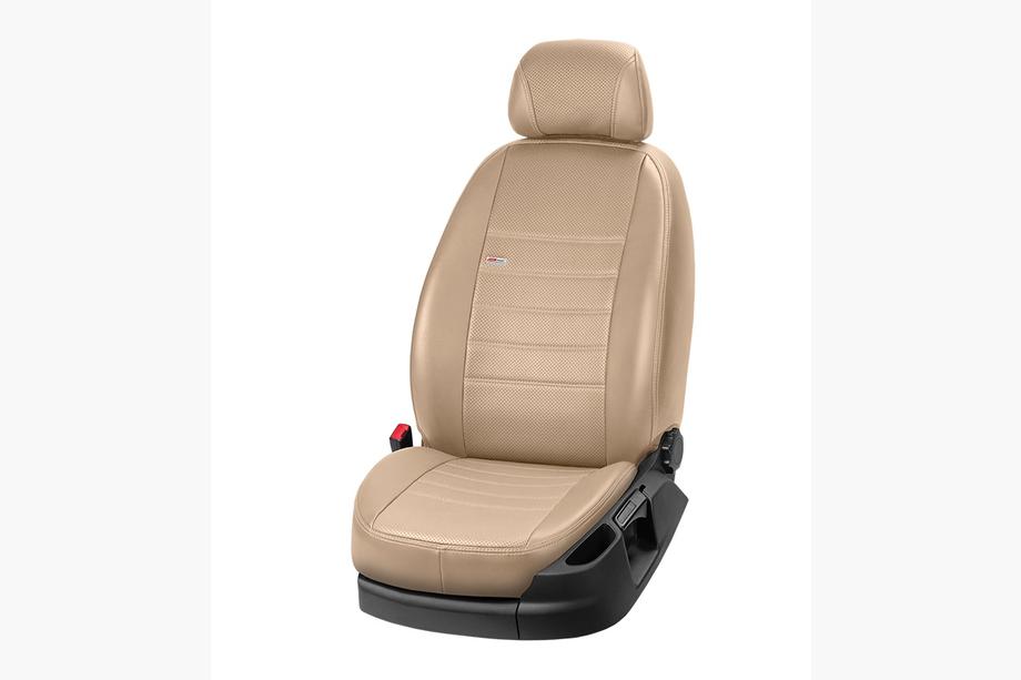 Toyota Hilux 2015– Avtomobilske sedežne prevleke iz eko usnja Eco Laser 2020 (celoten salon) Fotografija 15
