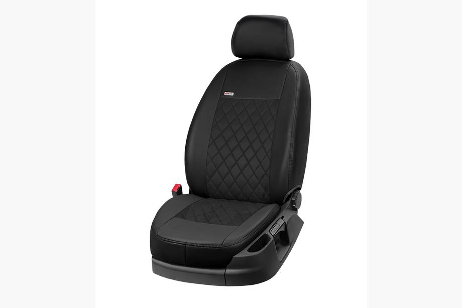 Ford Fiesta 2017– Avtoprevleke za sedeže eko usnje+blago+Alcantara Eco Prestige Antara (kompletni set) Fotografija 2