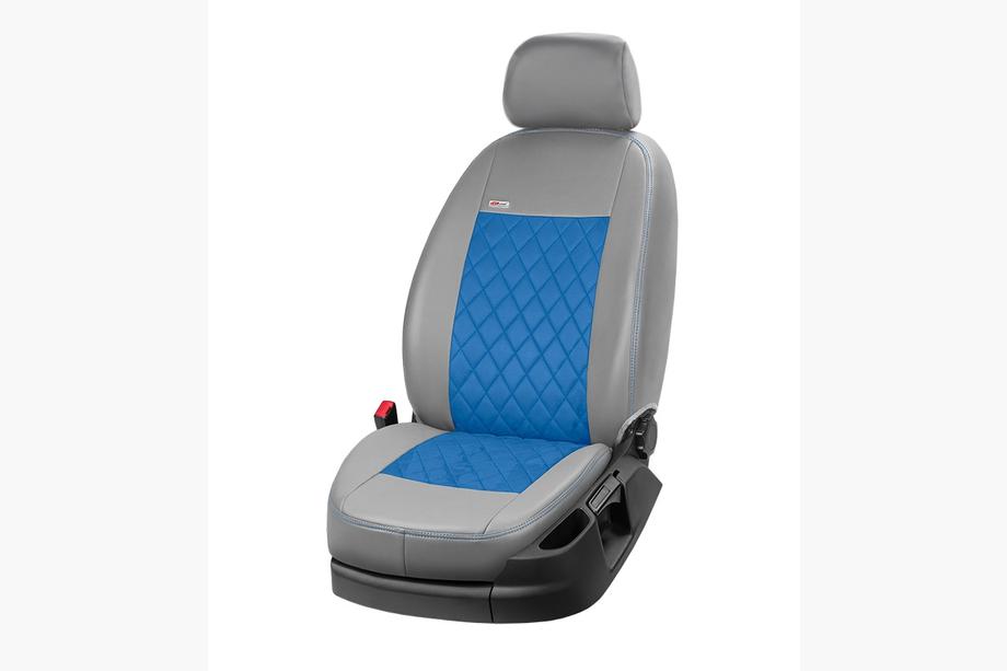 Ford Fiesta 2017– Avtoprevleke za sedeže eko usnje+blago+Alcantara Eco Prestige Antara (kompletni set) Fotografija 7