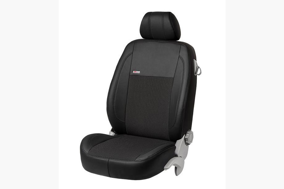 Fiat Freemont 2011–2016 Avtoprevleke za sedeže eko usnje+tkanina+Alcantara VIP Elite (3 vrste) Image