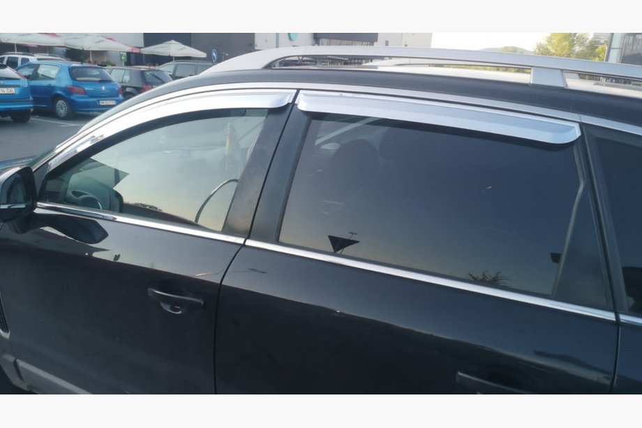 Chevrolet Captiva 2006–2019 Kromirani vetrni deflektorji za okna (4 kosi, Koreja) Image