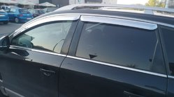 Chevrolet Captiva 2006–2019 Kromirani vetrni deflektorji za okna (4 kosi, Koreja) fotografija 1