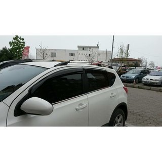 Kromirane strešne sani Nissan Qashqai 2010–2014 fotografija 2
