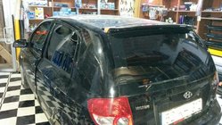 Hyundai Getz 2002– Spojler za barvanje fotografija 2