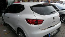Renault Clio IV 2012–2019 Zaščitna letvica roba prtljažnika (HB, nerjaveče jeklo) fotografija 2