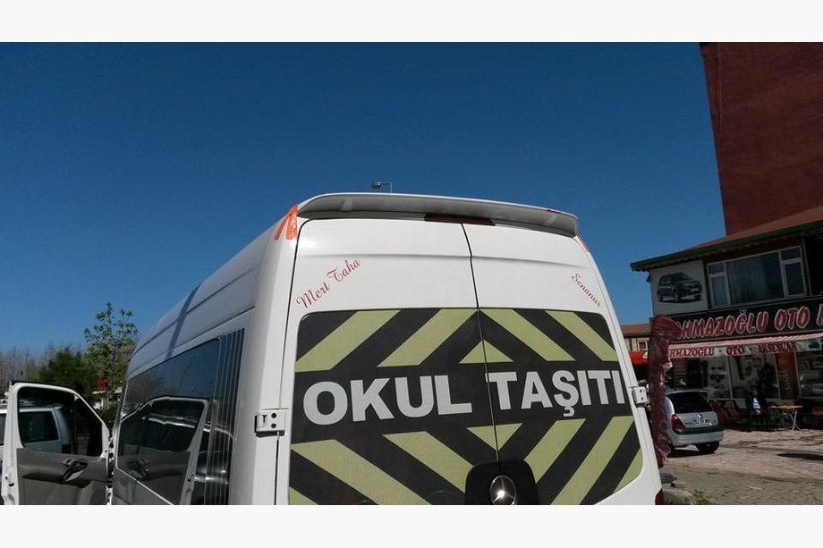Volkswagen Crafter 2006–2016 Spojler Anatomik (ozki model, za lakiranje) Fotografija 7