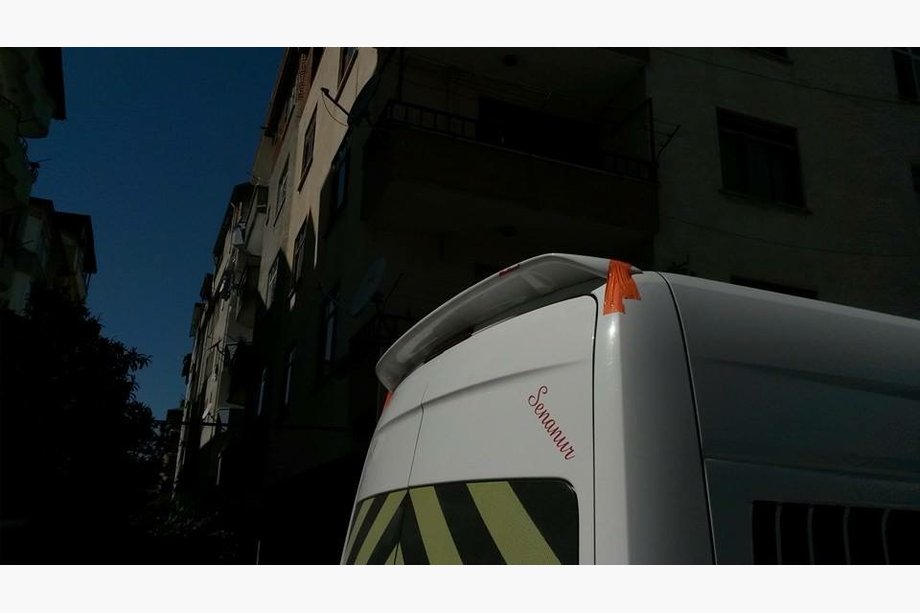 Volkswagen Crafter 2006–2016 Spojler Anatomik (ozki model, za lakiranje) Fotografija 8