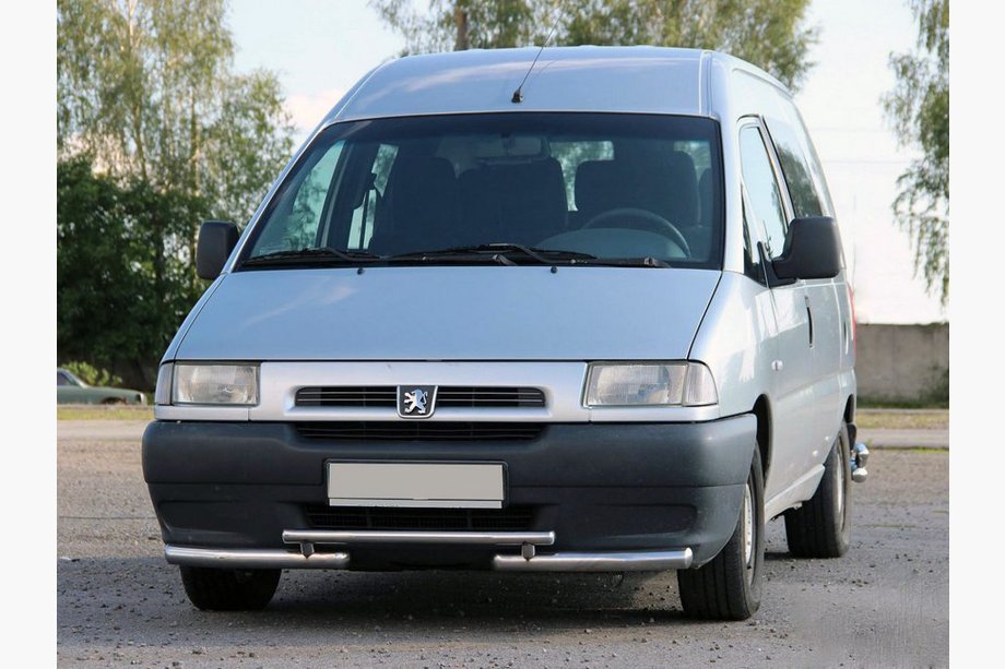 Citroen Jumpy 1996–2007 Sprednji zaščitni lok ST009 (nerjaveče jeklo) 51 mm Image