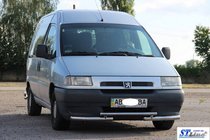 Citroen Jumpy 1996–2007 Sprednji zaščitni lok ST009 (nerjaveče jeklo) 51 mm fotografija 2