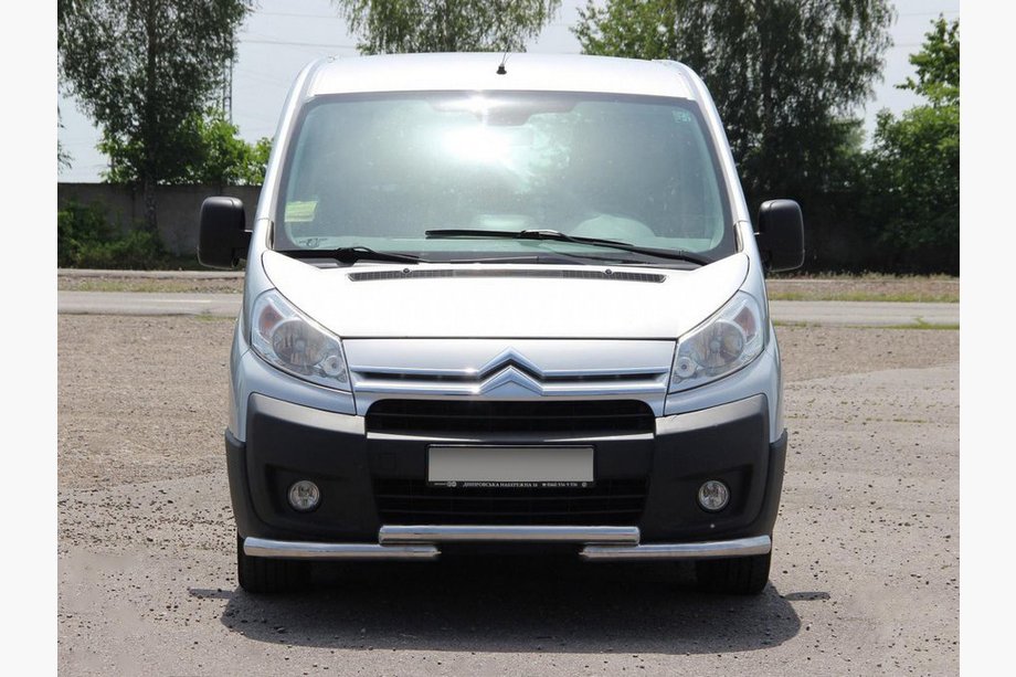 Citroen Jumpy 2007–2017 Sprednji zaščitni lok ST009 (nerjaveče jeklo) 60 mm Image