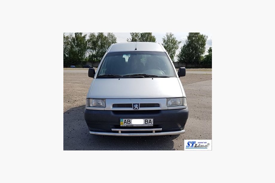 Peugeot Expert 1995–2007 Sprednji zaščitni lok ST016 (nerjaveče jeklo) 60/42 mm Fotografija 3