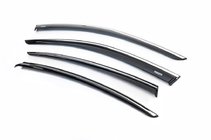 Volkswagen Passat B8 2015–2023 Vetrniki oken s kromirano letvico SD (4 kos, Niken) fotografija 1