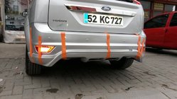 Ford Focus II 2008–2011 Dodatek zadnjega odbijača Sedan (za lakiranje) fotografija 4